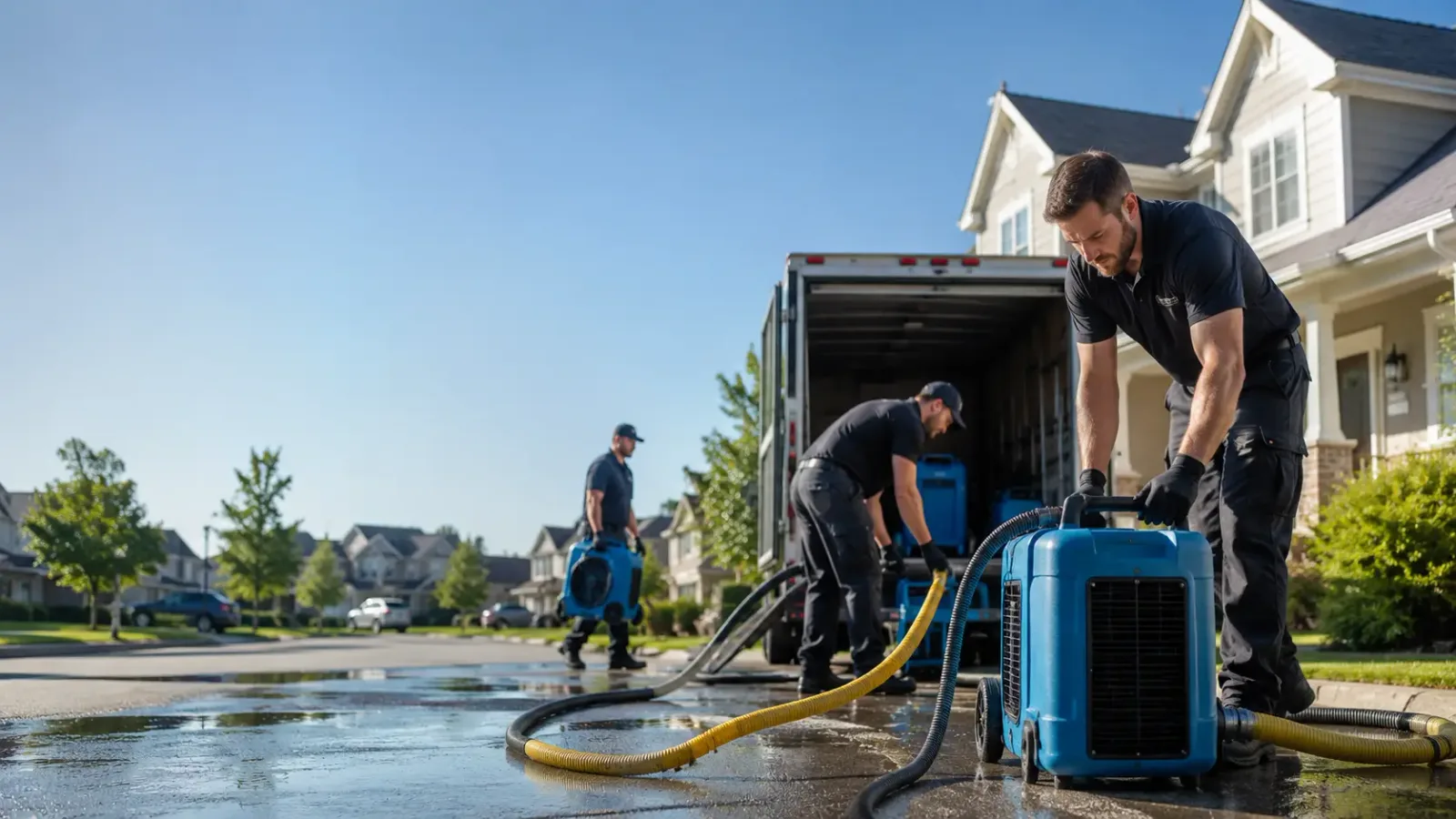 Water Damage Mitigation in Hext, TX